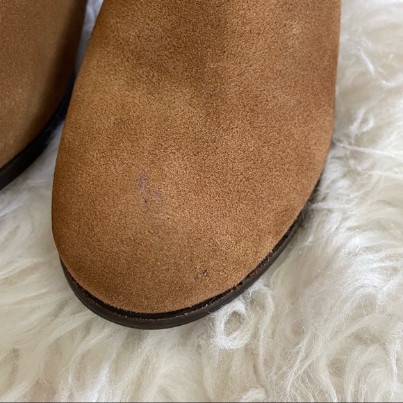 Matisse Cloey Suede Boho Western Fringe Ankle Boots in Camel - 9.5M - Picture 10 of 16
